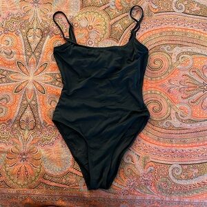 Andie Swim Laguna Black one piece XS